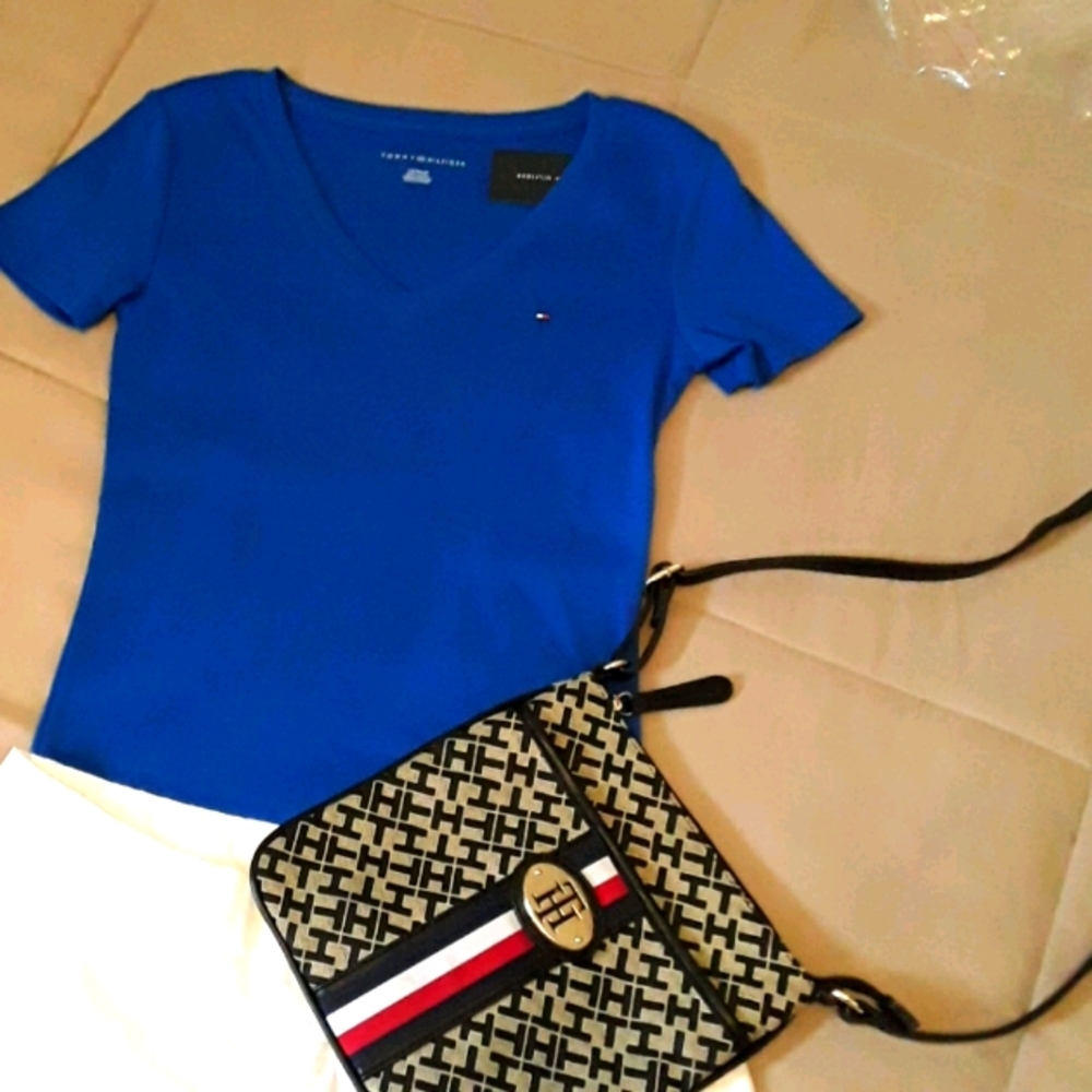 Tommy Hilfiger V-Neck T-Shirt, Created For Macy's